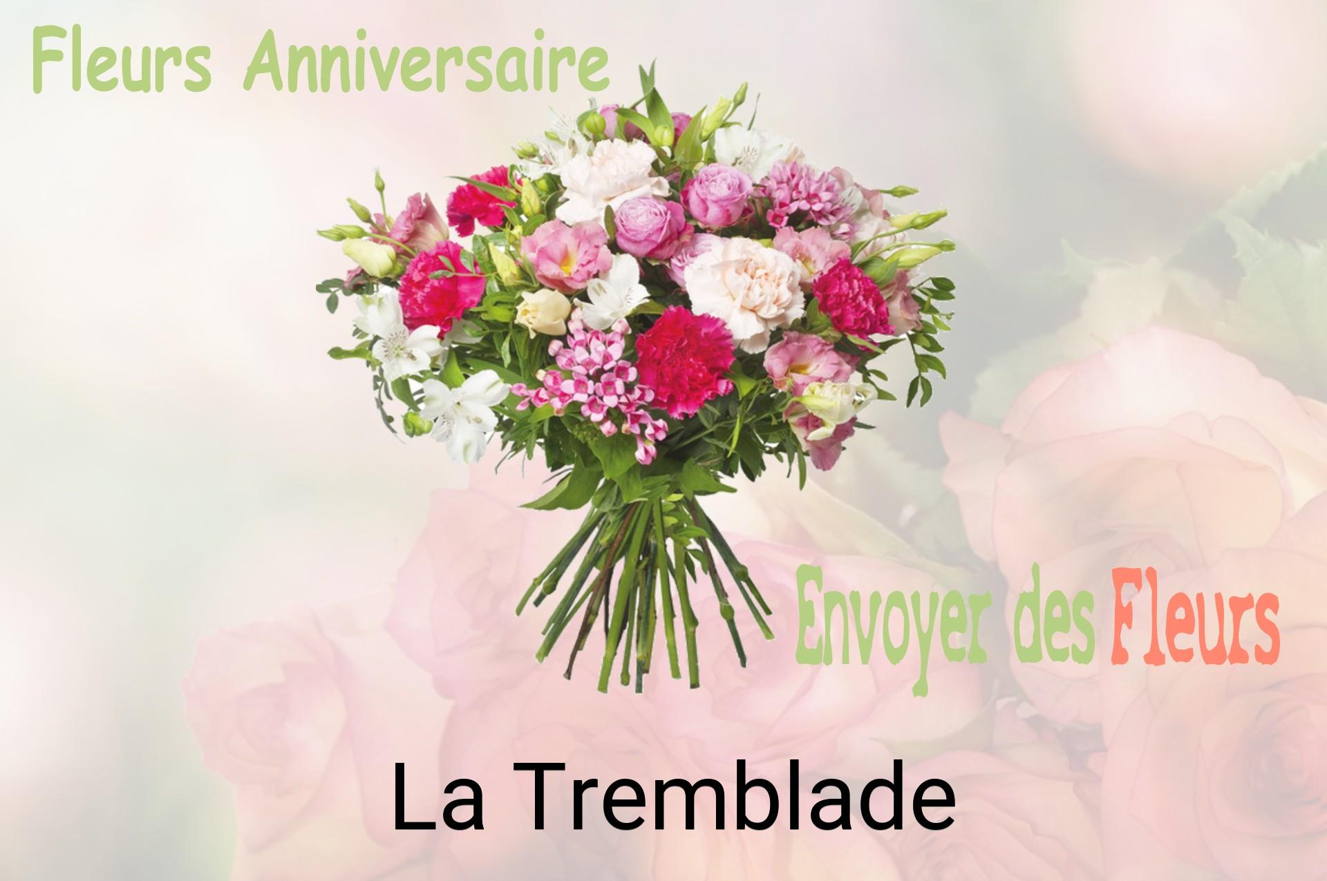Bouquet de fleurs d’anniversaire livré à La Tremblade